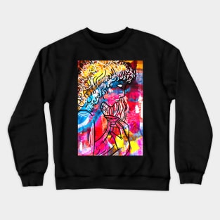 Amazing Grace Abstract Christian Art Crewneck Sweatshirt